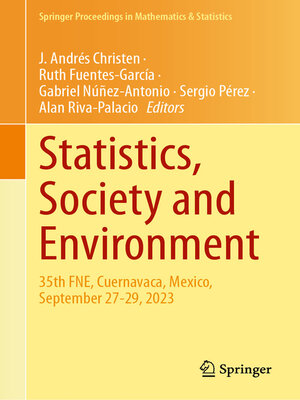 cover image of Statistics, Society and Environment